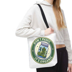 Don’t Panic Tote — Organic Mayhem Edition