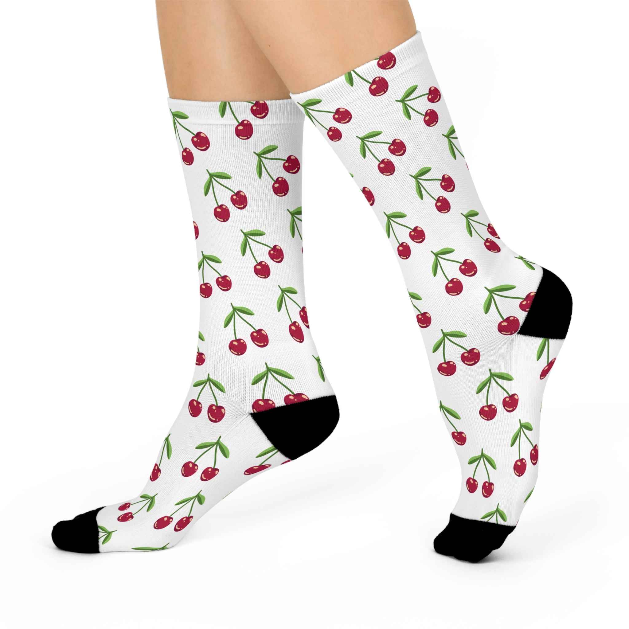 Pop It Like It’s Cherry Crew Socks
