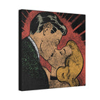 Kiss me you fool Canvas