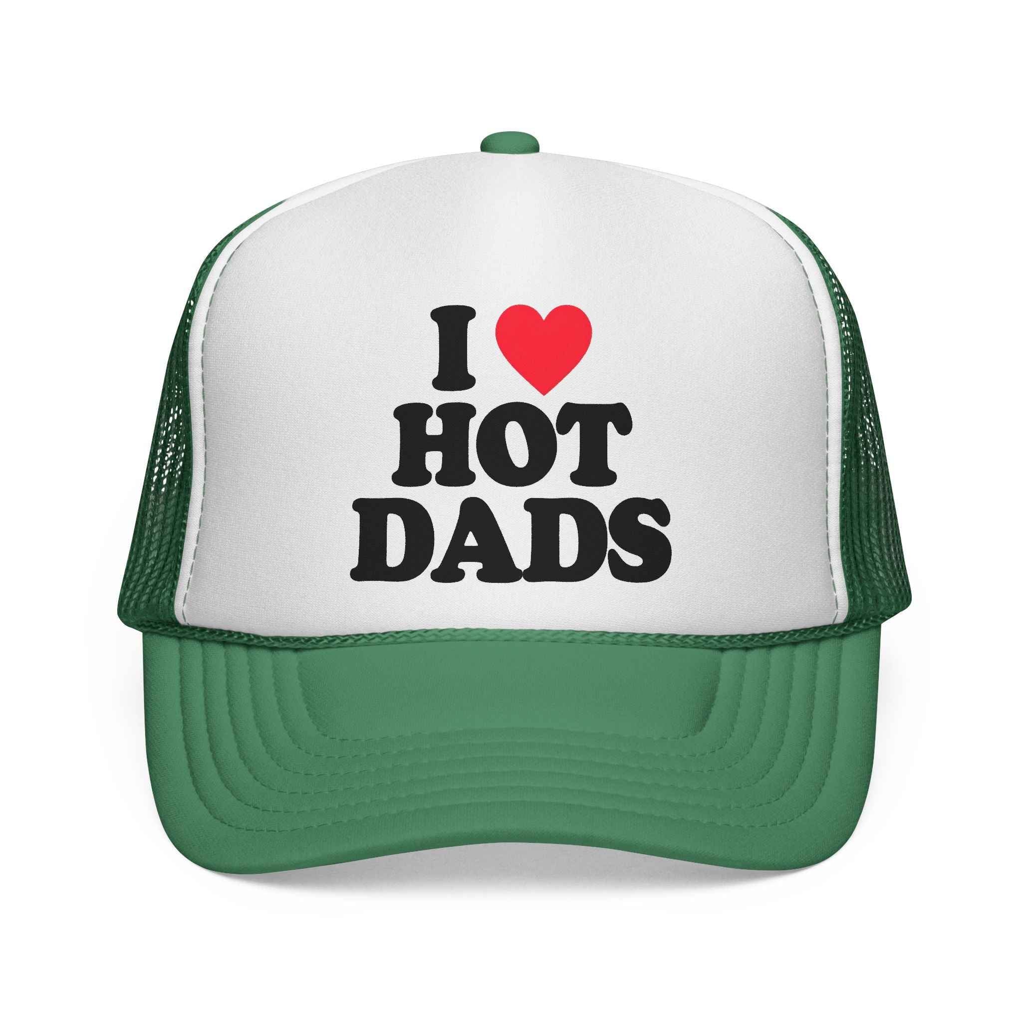 I ❤️ HOT DADS Trucker Hat