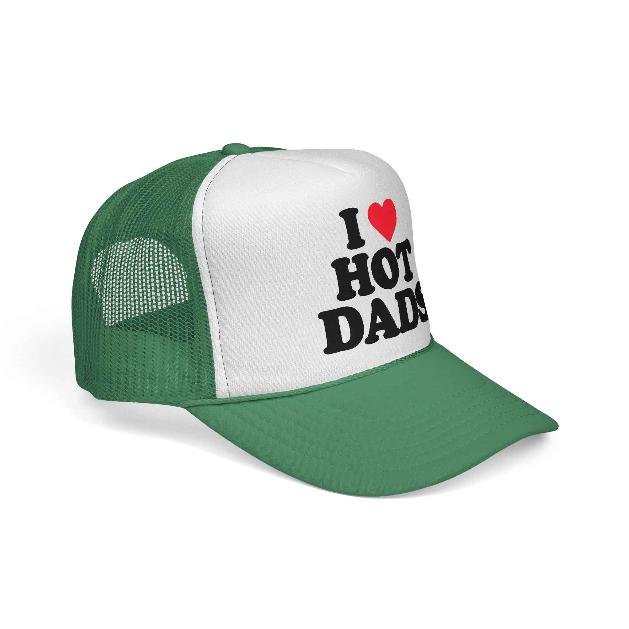 I ❤️ HOT DADS Trucker Hat