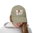 NOPE & CO. Distressed Cap