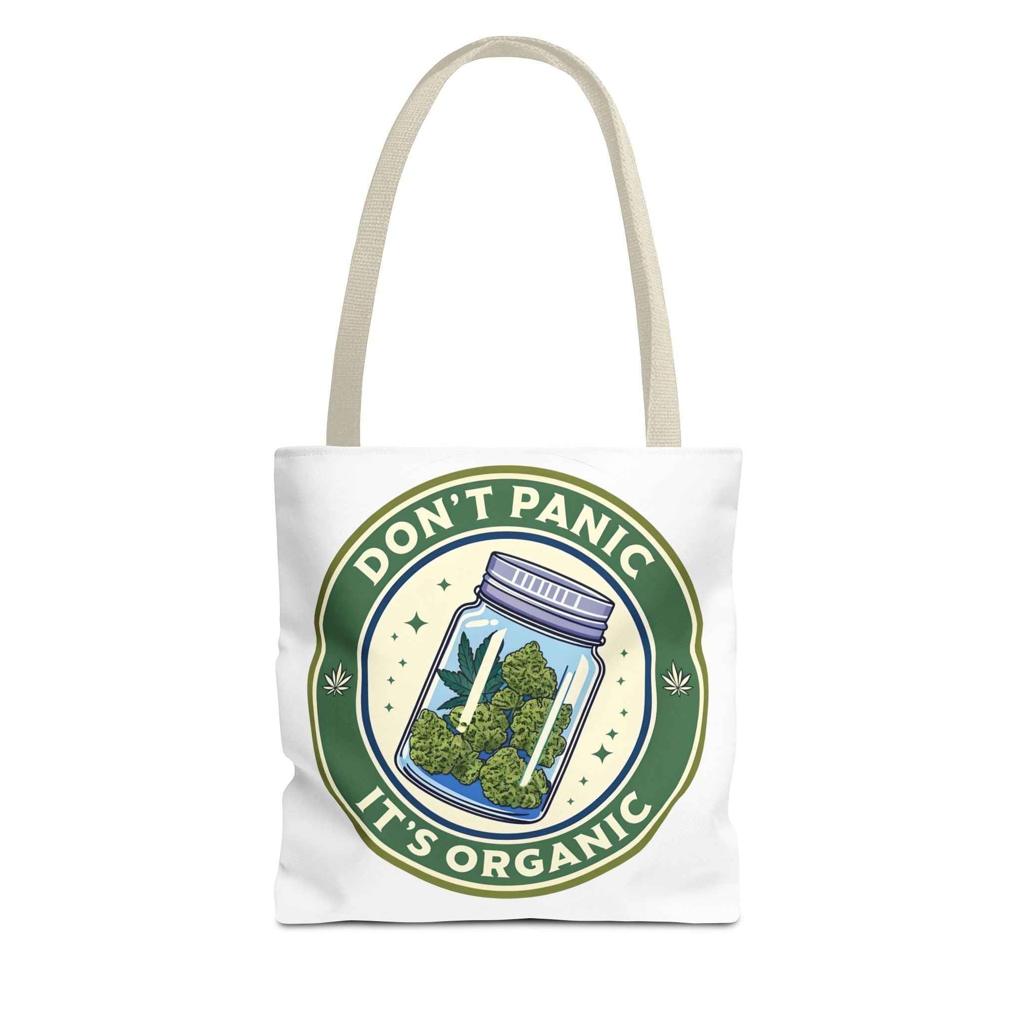 Don’t Panic Tote — Organic Mayhem Edition