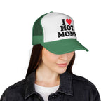 I ❤️ HOT MOMS Trucker Cap