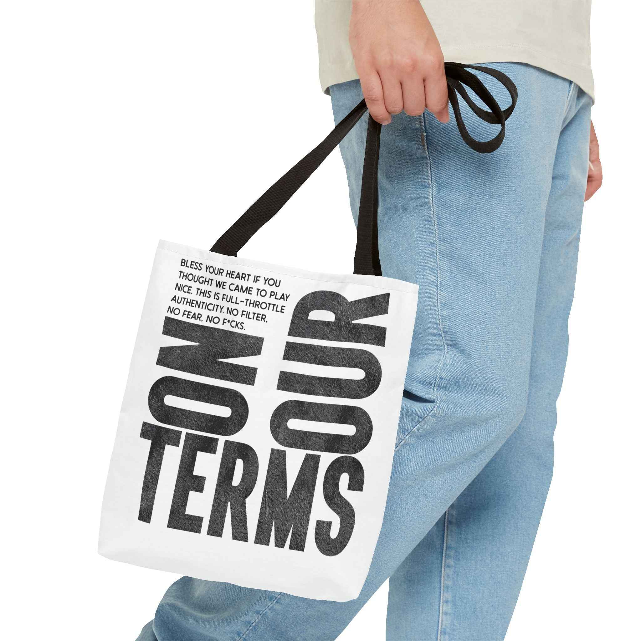 On Our Terms Tote
