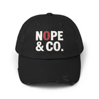 NOPE & CO. Distressed Cap