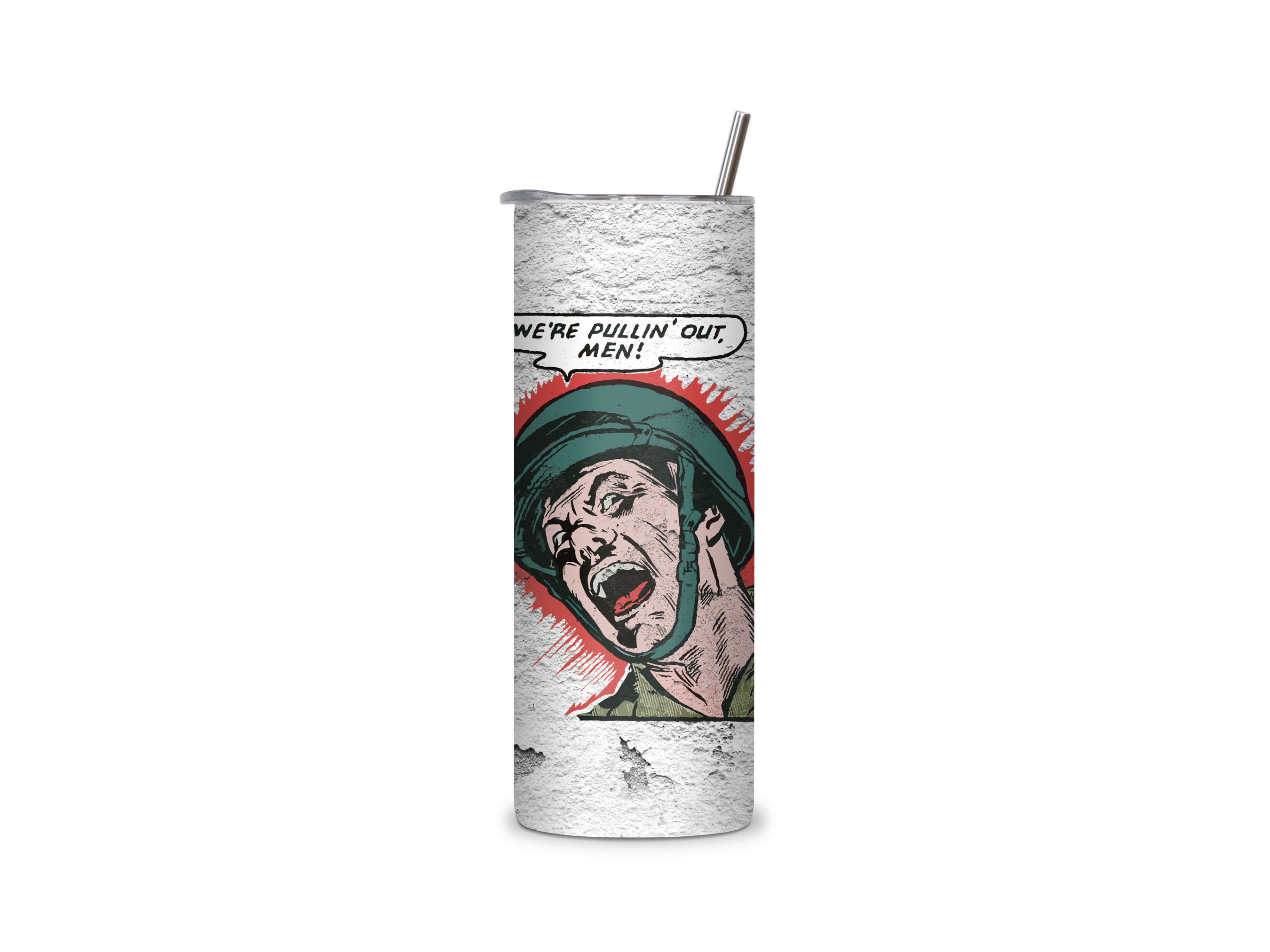 We’re Pullin’ Out, Men! Tumbler