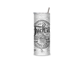 Fuck It. The Universal Answer Since Forever insulated tumbler with distressed black lettering on a weathered concrete-style background.