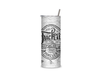 Fuck It. The Universal Answer Since Forever insulated tumbler with distressed black lettering on a weathered concrete-style background.
