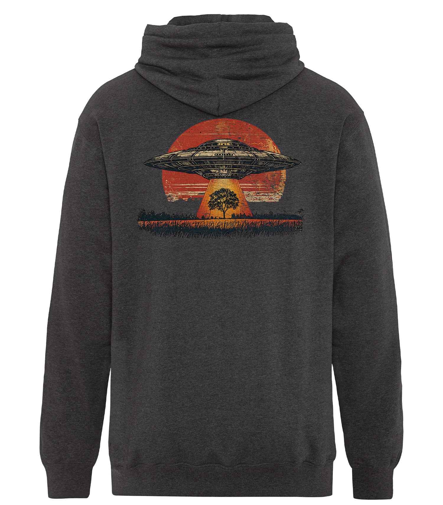 Abducted Hoodie | Vintage UFO Graphic | NOPE & CO – NOPE & CO.